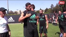 Pershendetja emocionuese e Moratas me trajnerin dhe lojtaret pas zyrtarizimit te tij tek Chelsea (360video)