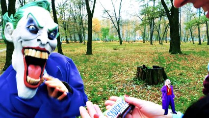 Crazy GRANDMA VS JOKER w⁄ Old grandmother ATTACKS Joker show KUNG FU ¦ Fun superheroes video