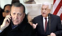 Erdoğan, Mahmud Abbas Ile Telefonda Görüştü