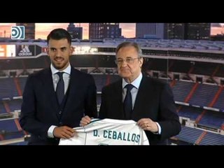 Presentación de Dani Ceballos como nuevo jugador del Real Madrid