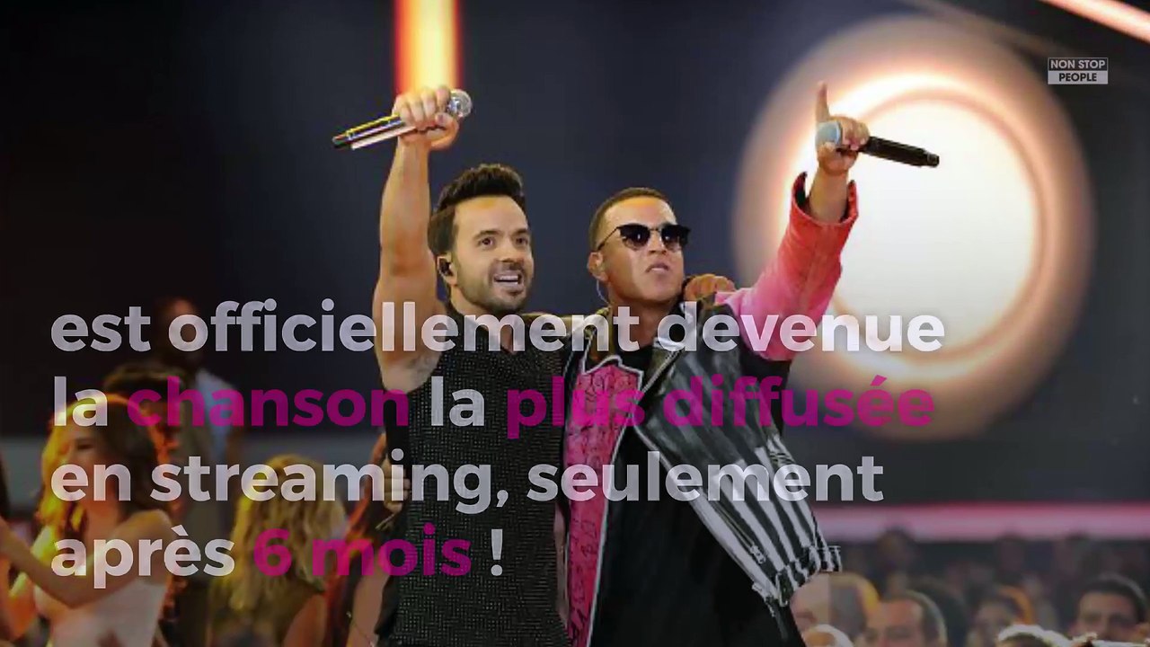 Despacito de Luis Fonsi devient la chanson la plus écoutée en streaming et bat le record de