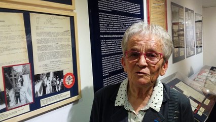 Eugénie Renaud raconte le passage du Général de Gaulle à Marans en 1948