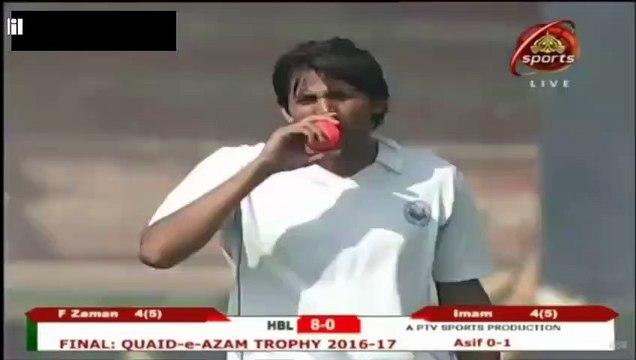 Fakhar Zaman Clean Bowled by Muhammad Asif Magical Delivery 2017