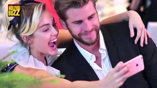 Liam Hemsworth Posts An Adorable Selfie With Miley Cyrus _ Hollywood Buzz