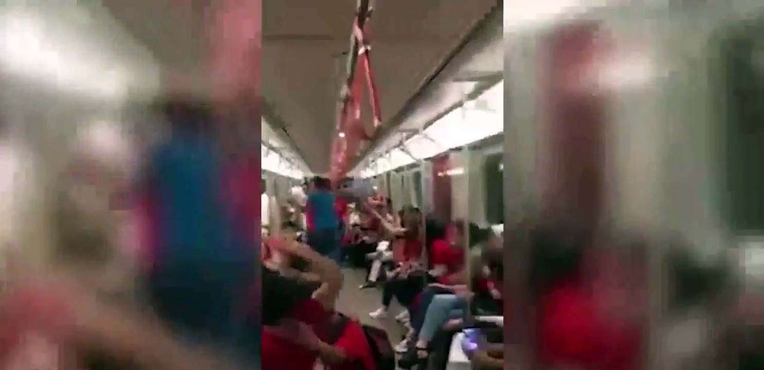 Metroda 'Tayyip Erdoğan' Tezahüratı Sosyal Medyayı Salladı