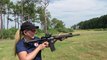 Anne Mauro Shoots the new DI-ADEM rifle from LWRCI