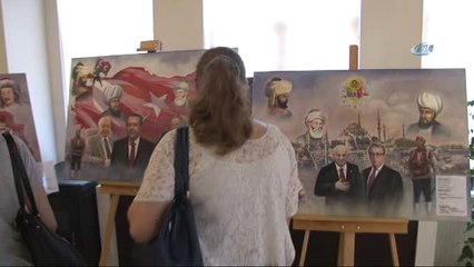 Eski Bakan'dan 'Kahramanlar' Sergisi