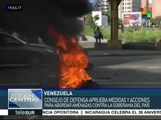 Consejo de Defensa de Venezuela rechaza injerencismo de EEUU y UE