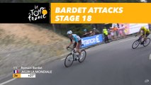 Bardet attaque / attacks - Étape 18 / Stage 18 - Tour de France 2017