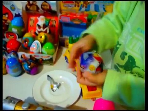 Чупа Чупс сюрприз Яйца Бэтмен маша и в медведь Майя в пчела сверхчеловек