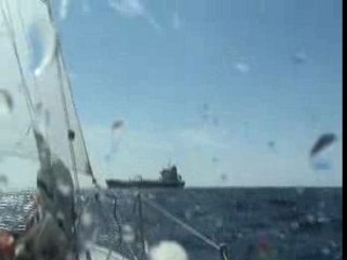 Le cargo va 4 fois plus vite que mon mini 6,50