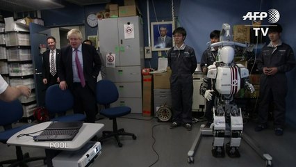 Robô pode levar tocha olímpica no Japão