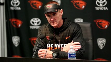 Gary Andersen after Oregon State Beavers beat Oregon Ducks, 32 24