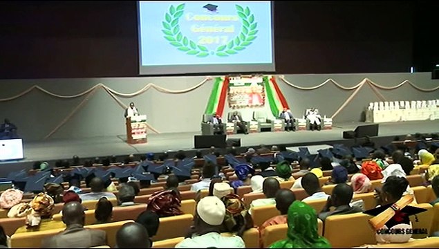 Ecoutez le discour du CHEF DE L' ETAT a la ceremonie de remise de prix du concour general