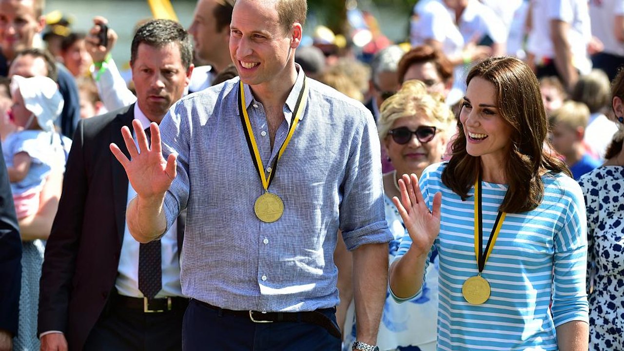 Kate und William: Rudern mit den Royals