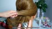 French twist hairstyle tutorial for short, medium long hair Prom wedding updo