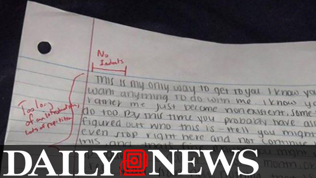 Florida college student suspended for grading ex’s apology note via twitter