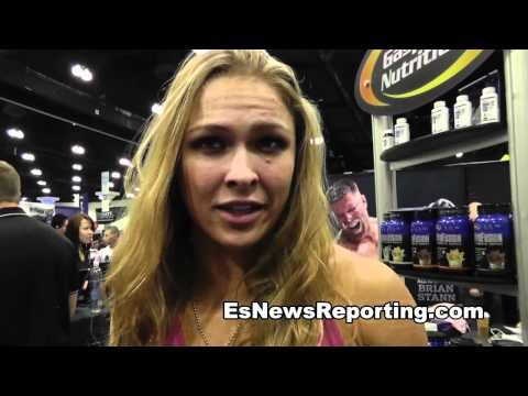 ronda rousey on cyborg juicing & gina carano - esnews mma boxing