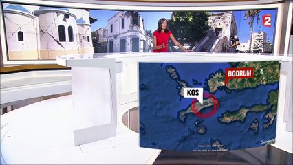Île de Kos : impressionnants dégâts
