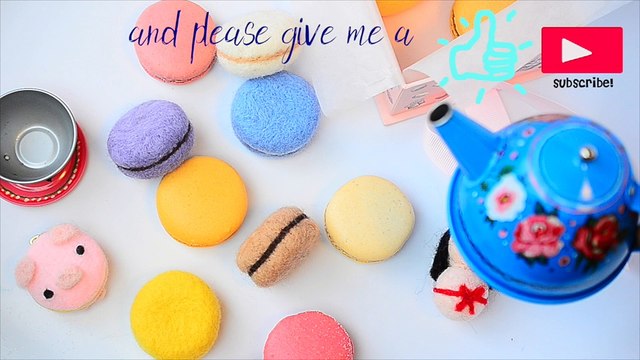 Kawaii Felting: Macaron Needle Felting Tutorial