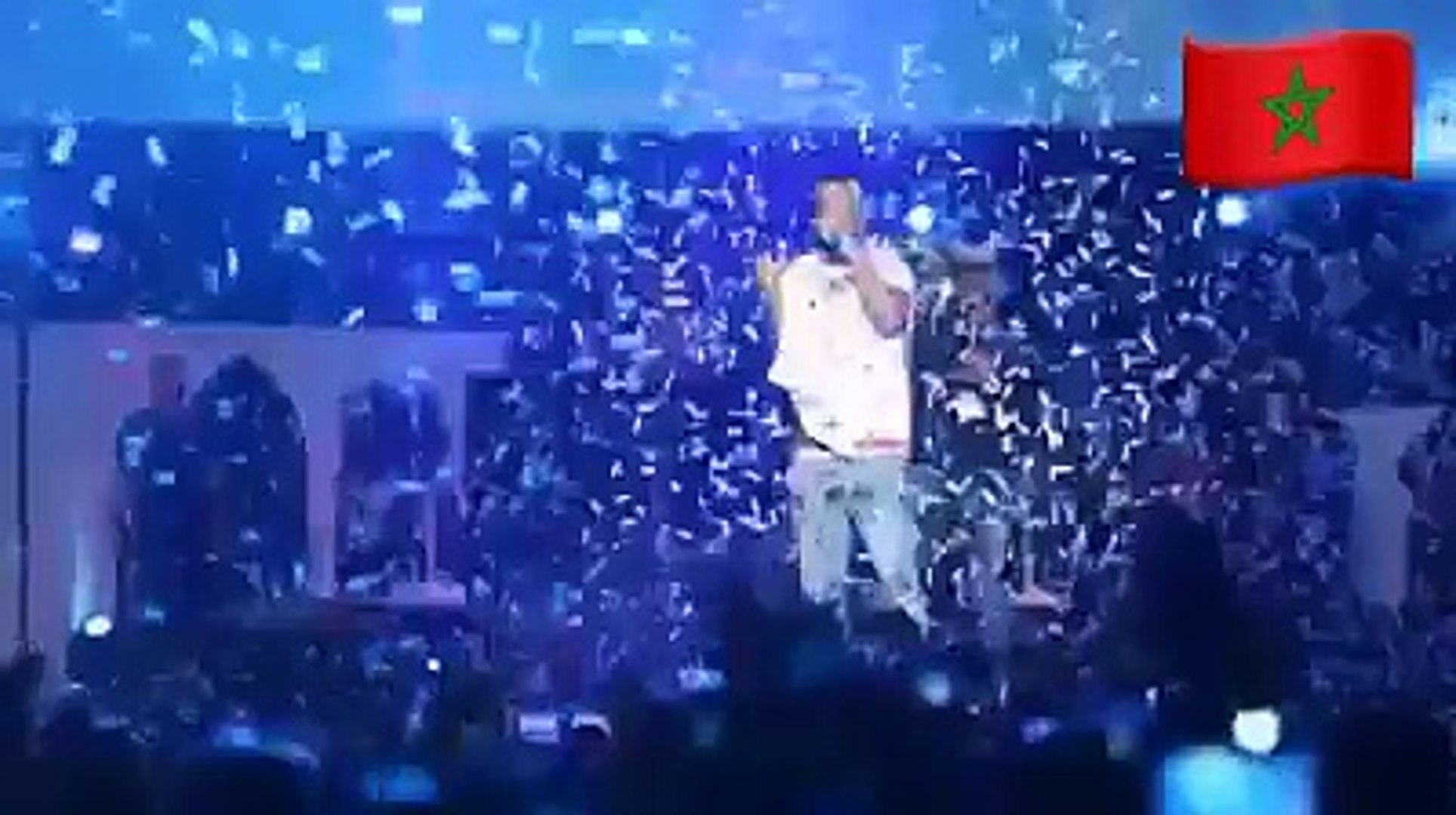⁣French Montana Song in Arabic live 2017 chabe hasni lnbayda mon amour