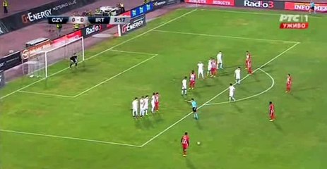 Mitchell Donald Goal HD - FK Crvena zvezda (Srb)	1-0	I. Pavlodar (Kaz) 20.07.2017