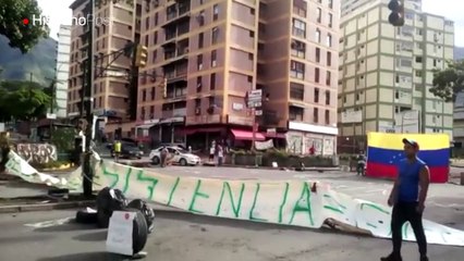 Venezolanos acogieron llamado a paro formulado la oposición