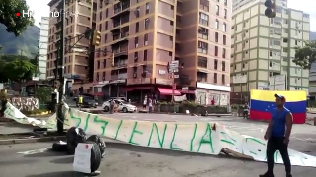 Venezolanos acogieron llamado a paro formulado la oposición