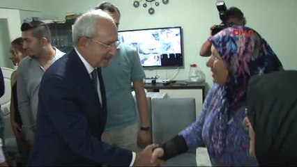 Kılıçdaroğlu'ndan Hasan Tatlı'nın Ailesine Taziye Ziyareti