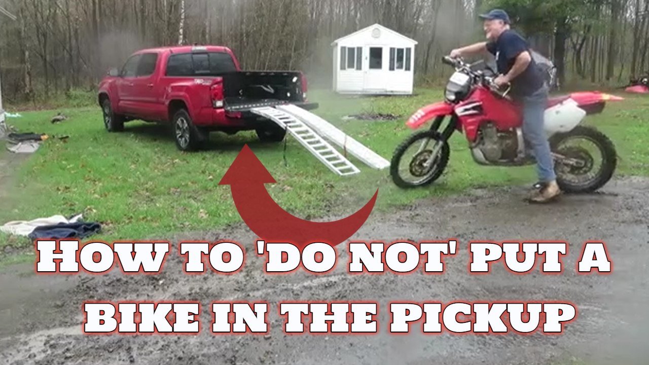 How to "not" put a bike in the pickup