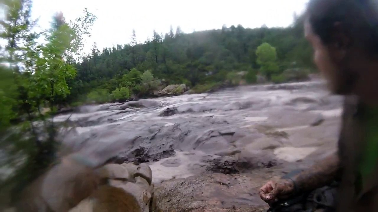 Water Wheel Falls Flash Flood