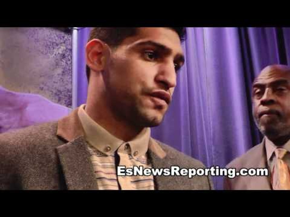 Amir khan: The Knockout Will Come