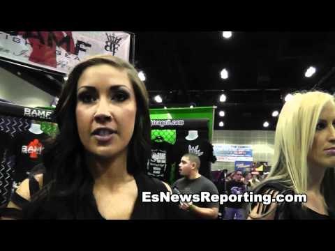 Model Says Fav Boxer Chuck Liddell