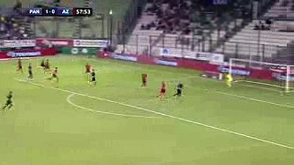To γκολ του Μολίνς - Panathinaikos vs AZ Alkmaar 2-0  20.07.2017 (HD)