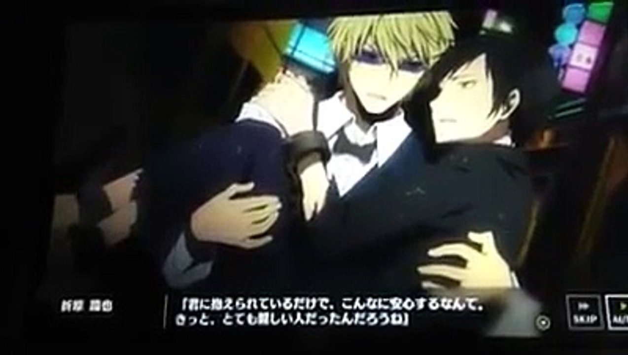Infamous scene from Durarara!!! Relay Game! Shizaya