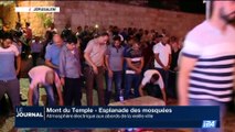 Mont du temple - Esplanade des mosquées: atmosphère électrique aux abords de la Vieille ville