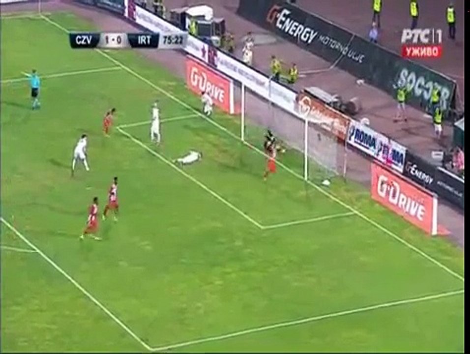 Crvena zvezda - Irtis 2:0 SRNIC GOL!