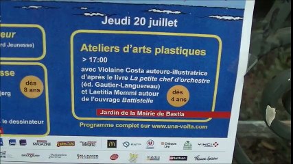 Bastia : « Partir en livres » dans les jardins de la mairie