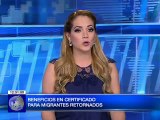 Beneficios en certificado para migrantes retornados