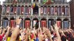 Tomorrowland 2017 1.700 festivaliers sur la grand-place de Bruxelles