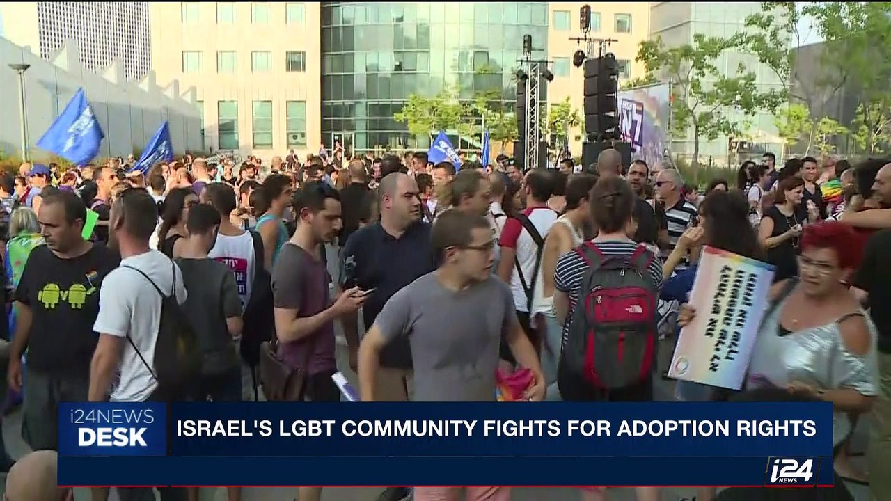 i24NEWS DESK | Israel's LGBT community fights for adoption rights | Thursday, July 20th 2017
