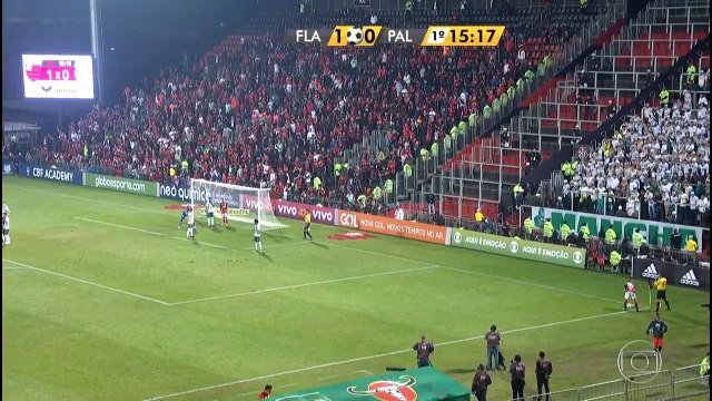 Flamengo x Palmeiras (Campeonato Brasileiro 2017 15ª rodada) 1º Tempo