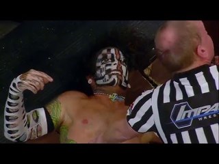 Eric Young injures Jeff Hardy