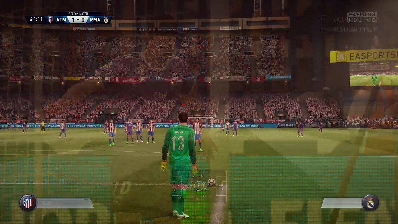 Atletico de Madrid vs Real Madrid (4-0) Fifa 17 Seasons