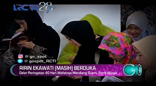 Gelar Pengajian 40 Hari, Ririn Ekawati Masih Sering Ingat Suami