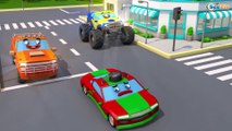 Trator e Caminhão para Crianças | Desenhos animados carros bebês 3D desenho animado