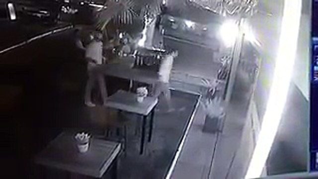 Bodrum'daki deprem anı böyle kaydedildi