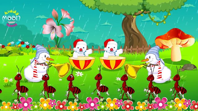 Ants Go Marching - English Nursery Rhymes - Cartoon/Animated Rhymes For Kids