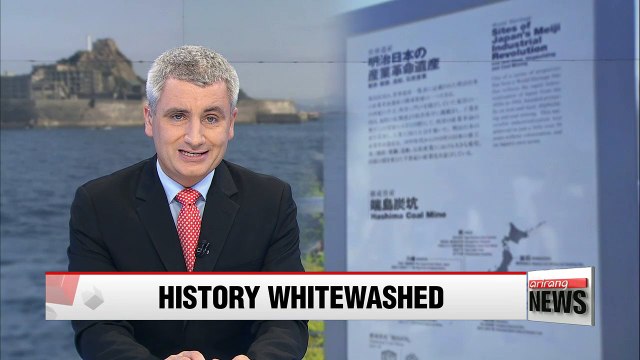 Japan continues to leave out history on its forced labor of Koreans on information boards on Hashima Island