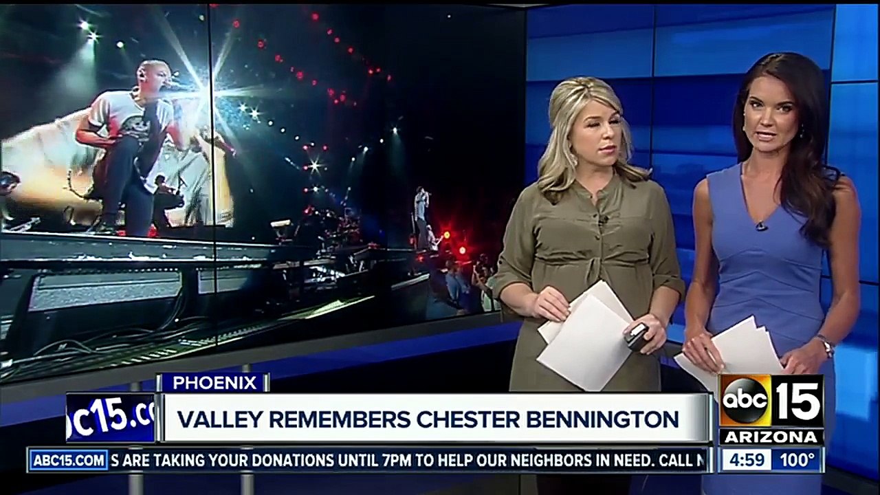 Linkin Park frontman dies of apparent suicide